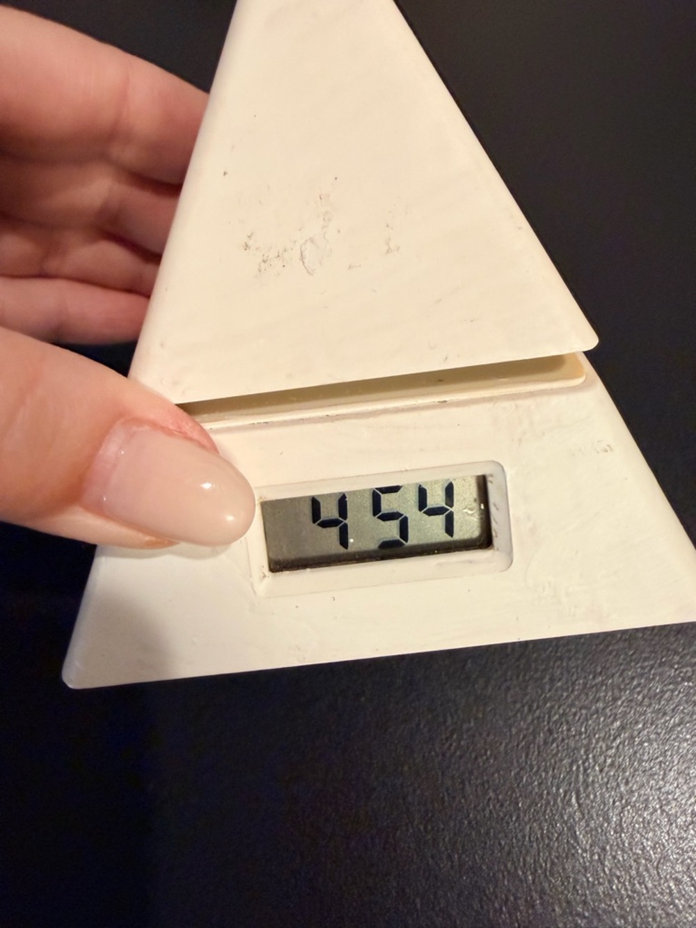 Vintage pyramid digital clock with calculator, functional. Solar + Battery